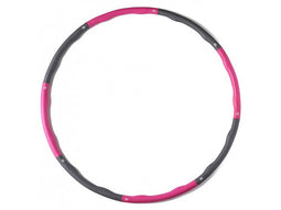 Foam Hula Hoop 95cm (Pink-Grey) 8 pieces