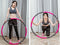 Foam Hula Hoop 95cm (Pink-Grey) 8 pieces