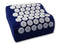 Shanti acupressure pillow / cushion nail (23x23cm Blue )