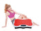 Fitness Body Vibration Plate - PowerVibro 53cm (Red)