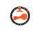 Intelligent Hula Hoop (Orange-Black)