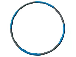 Foam Hula Hoop 100cm, 1,2kg (Blue-Grey)