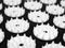 Shanti acupressure pillow / cushion nail (40x15cm Black)