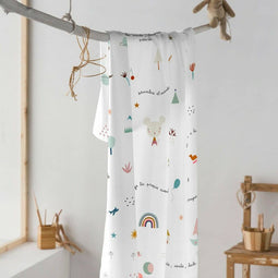 Mousseline Haciendo el Indio Susanita 120 x 120 cm