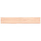 Wandschap 200x30x4 cm onbehandeld massief eikenhout