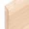 Wandschap 200x30x4 cm onbehandeld massief eikenhout