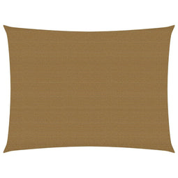Zonnezeil 160 g/m 4x5 m HDPE taupe