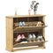 Schoenenkast Corona 99x32x85 cm massief grenenhout