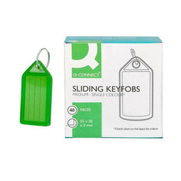 Sleutelhanger Q-Connect KF10482 (40 Stuks)