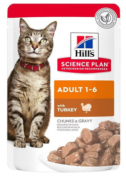 HILL'S Science Plan Adult with turkey - nat kattenvoer - 85g