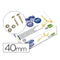 Fastener Liderpapel FS07 40 mm 100 Stuks