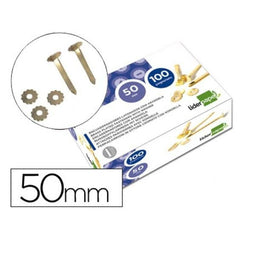 Fastener Liderpapel FS08 Metaal 50 mm 100 Stuks