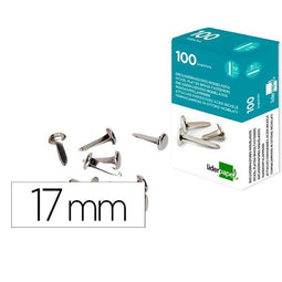 Fastener Liderpapel FS10 Metaal Plastic (100 Stuks)