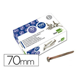Fastener Liderpapel FS18 Metaal Plastic 70 mm (100 Stuks)