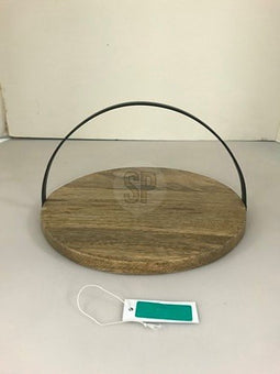 Nampook - Serving Plate Wood 28 cm Natura