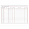 Correspondentieregister DOHE 09911 A4 Bordeaux 100 Lakens
