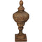 HD Collection - Ornament kerstbal beker polyresin bruin 12x12x30.5 cm