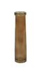 Decostar - Vaas missy glas l7b7h28cm bruin