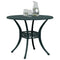 Tuintafel 90x75 cm gietaluminium groen