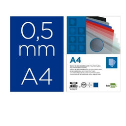 Set deksels Liderpapel TE23 Blauw Karton A4