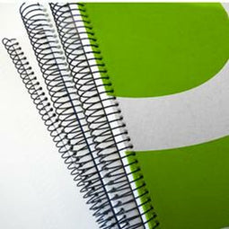 Spiralen om te binden Q-Connect KF04434 Metaal Ø 20 mm Zwart (100 Stuks)