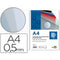 Set deksels Liderpapel TE15 Plastic Transparant A4 (100 Stuks)