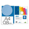 Set deksels Liderpapel TA07 Karton Blauw (50 Stuks)