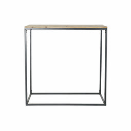 Console DKD Home Decor Zwart Metaal Spar (80 x 40 x 80 cm)
