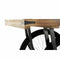 Trolley DKD Home Decor Zwart Ijzer Spar (160 x 80 x 75 cm)