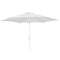 Parasoll Alba 350 cm Aluminium Wit