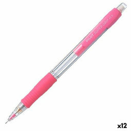 Vulpotlood Pilot Super Grip Roze 0,5 mm (12 Stuks)