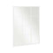 Wandspiegel Wit Metaal Kristal Venster 90 x 120 x 2 cm