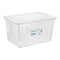 Opbergbak met Deksel Tontarelli Linea box 54 L 59 x 39 x 33 cm (6 Stuks)