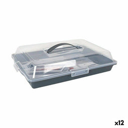 Taartplateau Dem Met handvat 44 x 30 x 10 cm (12 Stuks)