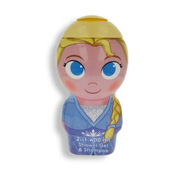 2-in-1 Gel en Shampoo Frozen Elsa Kinderen (400 ml)