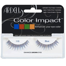 Set van nepwimpers Ardell Color Impact Nº 110 Blue
