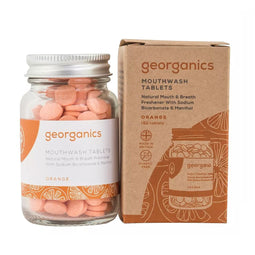 Mondwater Georganics Tablet Oranje 180 Stuks