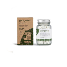 Mondwater Georganics Tablet Tea tree 180 Stuks