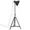Vloerlamp 25 W E27 61x61x90/150 cm zwart