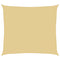 Zonnezeil 3x2,5 m 100% polyester oxford zandkleurig
