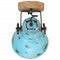 Wandlamp 25 W E27 11,5x11,5x25 cm verweerd blauw