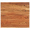 Tafelblad rechthoekig 90x80x3,8 cm massief acaciahout