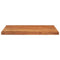 Tafelblad rechthoekig 90x80x3,8 cm massief acaciahout
