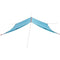 Kampeerluifel waterdicht 360x294 cm blauw
