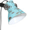 Vloerlamp 25 W E27 25x25x90/160 cm verweerd blauw