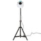 Vloerlamp 25 W E27 35x35x65/95 cm verweerd blauw