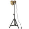 Vloerlamp 25 W E27 35x35x65/95 cm antiek messingkleurig