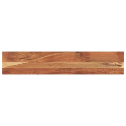 Tafelblad rechthoekig 140x40x2,5 cm massief acaciahout