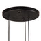 Hanglamp 25 W E27 30x30x100 cm zwart