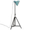Vloerlamp 25 W E27 61x61x90/150 cm verweerd blauw
